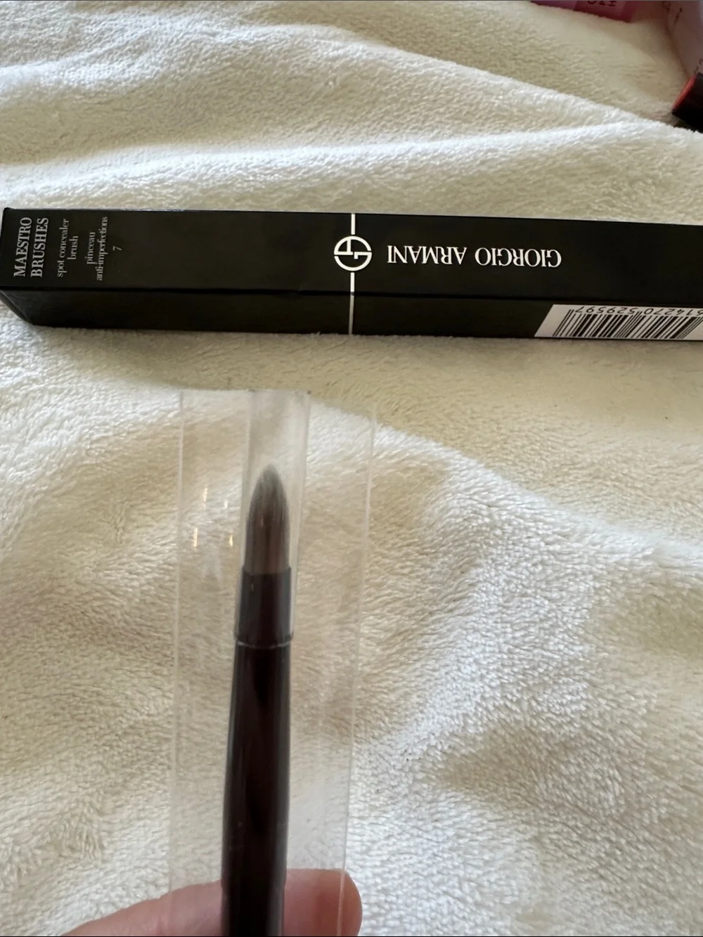 NIB Giorgio Armani Spot Concealer Brush 7- Black